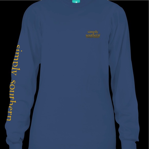 Simply Southern Puppies & Frosty Drinks Tee NWT Women’s Large Shirt - Picture 3 of 5